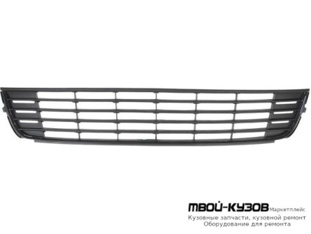 РЕШЕТКА БАМПЕРА ПЕРЕДНИЙ ЦЕНТРАЛ (КИТАЙ) для Volkswagen CADDY (2010-), Volkswagen TOURAN (2011-)