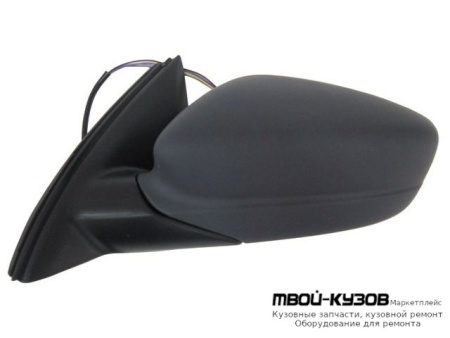 ЗЕРКАЛО ЛЕВАЯ СТОРОНА МЕХАН С ТРОСИК (КИТАЙ) для Skoda RAPID (2014-)
