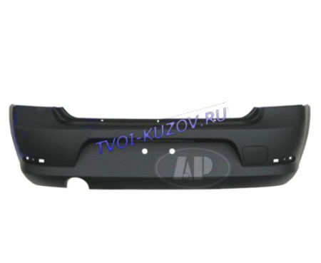 БАМПЕР ЗАДНИЙ черный