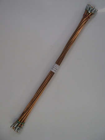 Трубка тормозная ВАЗ-2101 задняя левая (медная) 550мм