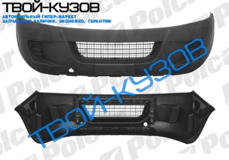DAILY 06- БАМПЕР ПЕРЕДНИЙ ЧЕРНЫЙ