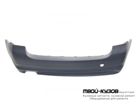 БАМПЕР ЗАДНИЙ БЕЗ ОТВ ПОД ДАТЧИКИ ГРУНТ (УНИВЕРСАЛ) (ТАЙВАНЬ) для BMW E90 СЕДАН / E91 УНИВЕРСАЛ (3 SERIES) (2004-)