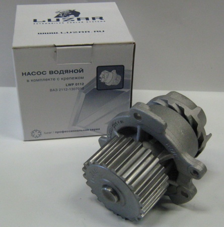 Насос водяной ВАЗ-2112 (помпа) (LUZAR) с крепежом LWP0112
