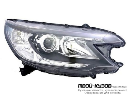 ФАРА ПРАВАЯ СТОРОНА (КСЕНОН) С КОРРЕКТОР ДИОД ВНУТРИ ЧЁРНЫЙ для Honda CRV (2012-)