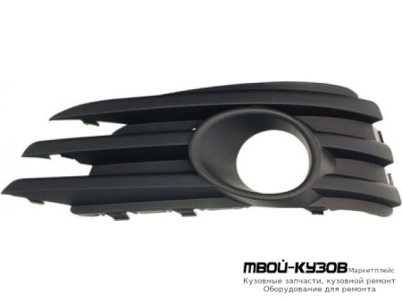 РЕШЕТКА БАМПЕРА ПЕРЕДНИЙ ЛЕВАЯ СТОРОНА С ОТВЕРСТИЯМИ ПОД ПРОТИВОТУМАННЫЕ ФАРЫ (ТАЙВАНЬ) для Opel VECTRA С (04.2002-) SIGNUM (2003-)