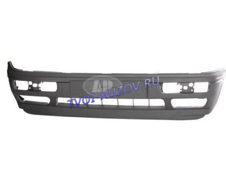 БАМПЕР ПЕРЕДНИЙ со спойлерами черный  - для VW GOLF