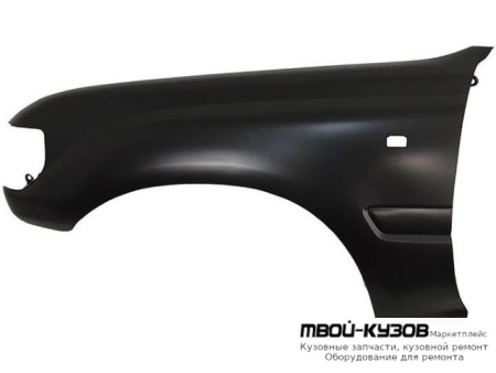 КРЫЛО ПЕРЕДНИЙ ЛЕВАЯ СТОРОНА С ОТВ ПОД ПОВТОРИТЕЛЬ (КИТАЙ) для Toyota LANDCRUISER 80 (01.1990 - 01.1998)