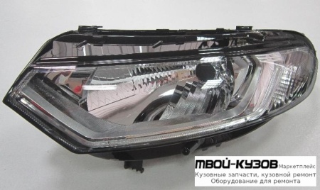 ФАРА ЛЕВАЯ СТОРОНА С КОРРЕКТОР , ДИОД (DEPO) для Ford ECOSPORT (2014-)
