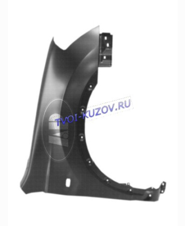 КРЫЛО ПЕРЕДН правое с отв.  - для NISSAN QUASHQAI