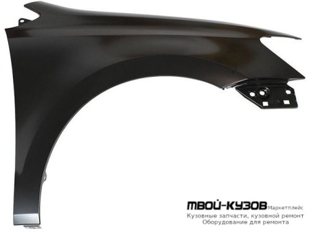КРЫЛО ПЕРЕДНИЙ ПРАВАЯ СТОРОНА БЕЗ ОТВ ПОД ПОВТОРИТЕЛЬ (ХЭТЧБЭК) (ТАЙВАНЬ) для Volkswagen POLO (09.2010 - 2020)
