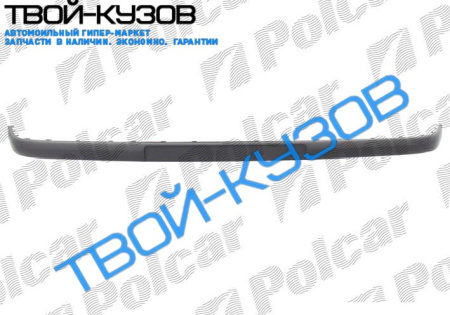 GOLF 4 98- НАКЛАДКА БАМПЕРА ЧЕРНАЯ