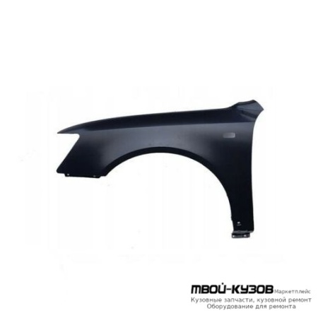 КРЫЛО ПЕРЕДНИЙ ЛЕВАЯ СТОРОНА БЕЗ ОТВ ПОД ПОВТОРИТЕЛЬ (ТАЙВАНЬ) для Hyundai NF (2004-)