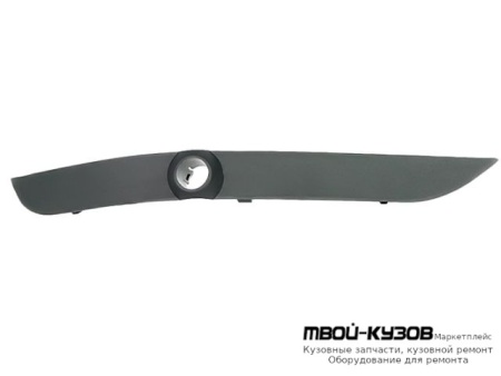 МОЛДИНГ БАМПЕРА ПЕРЕДНИЙ ПРАВАЯ СТОРОНА С ОТВ ПОД ДАТЧИКИ (ТАЙВАНЬ) для BMW E53 X5 (1999-2004.2004 - 2006)