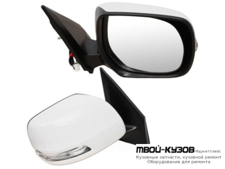 ЗЕРКАЛО ПРАВАЯ СТОРОНА ЭЛЕКТР С ПОДОГРЕВОМ УКАЗАТЕЛЬ ПОВОРОТА АВТОСКЛАДЫВ (КИТАЙ) для Toyota LANDCRUISER PRADO 150 (2009-2017)