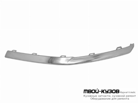 МОЛДИНГ БАМПЕРА ПЕРЕДНИЙ ЛЕВАЯ СТОРОНА ВЕРХН (КИТАЙ) для Geely MONJARO (2021-)