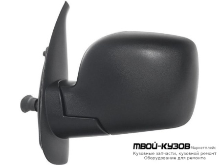 ЗЕРКАЛО ЛЕВАЯ СТОРОНА МЕХАН (CONVEX) (ТАЙВАНЬ) для Renault KANGOO (2008-2013)