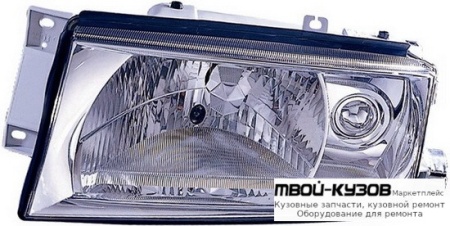 ФАРА ЛЕВАЯ СТОРОНА С ПРОТИВОТУМ ПОД КОРРЕКТОР (DEPO) для Skoda OCTAVIA (04.1997 - 07.2000 08.2000-)