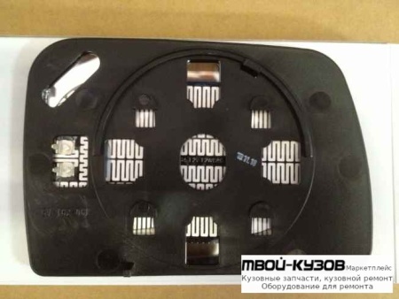 СТЕКЛО ЗЕРКАЛА ЛЕВАЯ СТОРОНА С ПОДОГРЕВОМ (ТАЙВАНЬ) для BMW E53 X5 (1999-2004.2004 - 2006)