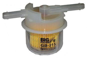 Фильтр топливный ВАЗ карбюратор с отстойником (BIG) GB-215