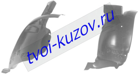 406 ПОДКРЫЛОК ПЕРЕДН КРЫЛА ПРАВ ЗАДН ЧАСТЬ