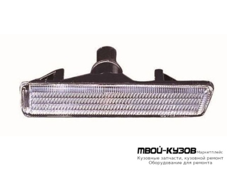 ПОВТОРИТЕЛЬ ПОВОРОТА В КРЫЛО ПРАВАЯ СТОРОНА (DEPO) БЕЛЫЙ для BMW E38 (06.1994 - 08.1998) (09.1998 - 2002)