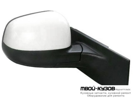 ЗЕРКАЛО ПРАВАЯ СТОРОНА ЭЛЕКТР С ПОДОГРЕВОМ (CONVEX) ГРУНТ (ТАЙВАНЬ) для Chevrolet SPARK (2010-)