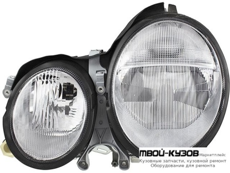 ФАРА ЛЕВАЯ СТОРОНА (КСЕНОН) С КОРРЕКТОР (DEPO) для Mercedes W210 (08.1995 - 08.1999) (09.1999 - 06.2002)