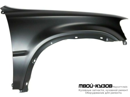 КРЫЛО ПЕРЕДНИЙ ПРАВАЯ СТОРОНА БЕЗ ОТВ ПОД ПОВТОРИТЕЛЬ (ТАЙВАНЬ) для Honda CRV (1996-2002)