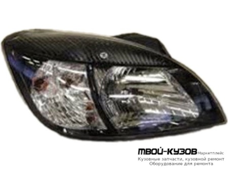 ФАРА ПРАВАЯ СТОРОНА ВНУТРИ ЧЁРНЫЙ (КИТАЙ) для KIA RIO III (2005-)