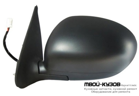 ЗЕРКАЛО ЛЕВАЯ СТОРОНА ЭЛЕКТР С ПОДОГРЕВОМ АВТОСКЛАДЫВ ГРУНТ (ТАЙВАНЬ) для Nissan JUKE (2011-)