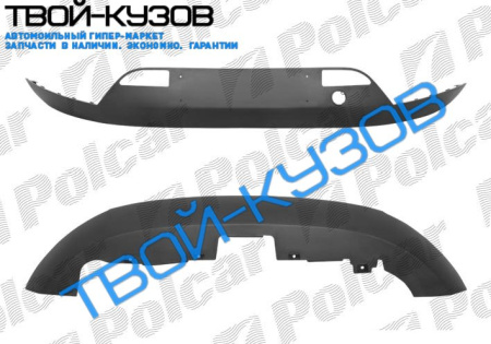 BRAVO 0207- СПОЙЛЕР ЗАДНЕГО БАМПЕРА