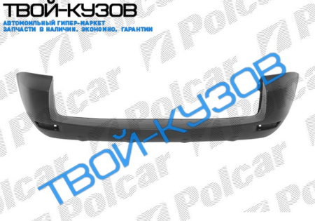 RAV4 06-09 БАМПЕР ЗАДНИЙ С ОТВ. ДЛЯ НАКЛАДКИ, ГРУНТ.