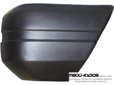 БОКОВИНА БАМПЕРА ПЕРЕДНИЙ ЛЕВАЯ СТОРОНА ЧЁРНЫЙ (ТАЙВАНЬ) для Jeep CHEROKEE (1984-1996)
