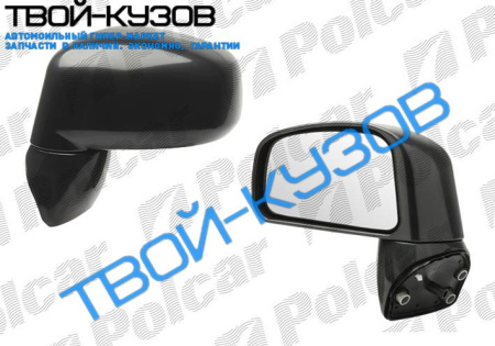 TIIDA 05- ЗЕРКАЛО ЛЕВОЕ МЕХАНИЧЕСКОЕ