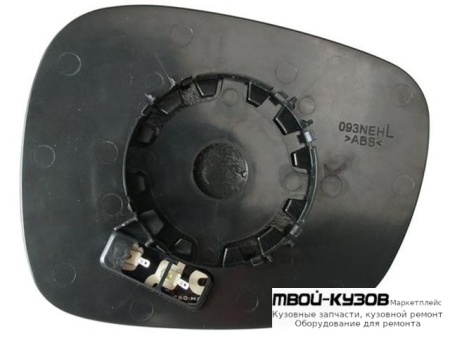 СТЕКЛО ЗЕРКАЛА ЛЕВАЯ СТОРОНА ЭЛЕКТР 2 КОНТ С ПОДОГРЕВОМ (ASPHERICAL) (ТАЙВАНЬ) для BMW E84 X1 (2009-)