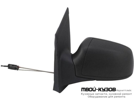 ЗЕРКАЛО ЛЕВАЯ СТОРОНА МЕХАН С ТРОСИК С ГРУНТ КРЫШК (CONVEX) (ТАЙВАНЬ) для Ford FOCUS (2005-)