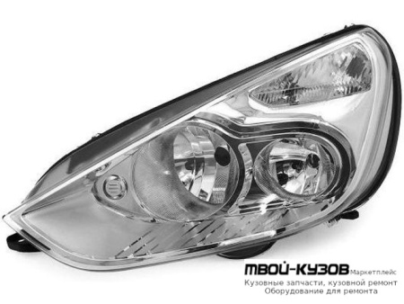 ФАРА ЛЕВАЯ СТОРОНА С КОРРЕКТОР (DEPO) для Ford S-MAX / GALAXY (2006-)