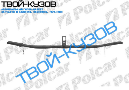 ALMERA 01.2000 УСИЛИТЕЛЬ БАМПЕРА ПЕРЕДНЕГО ВЕРХНИЙ(ПЛАНКА ПОД ФАРЫ)