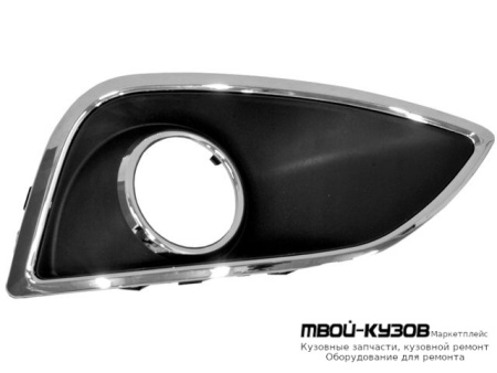 РЕШЕТКА БАМПЕРА ПЕРЕДНИЙ ЛЕВАЯ СТОРОНА П/ПРОТИВОТУМ ХРОМ (КИТАЙ) для Hyundai IX35 (2010-)