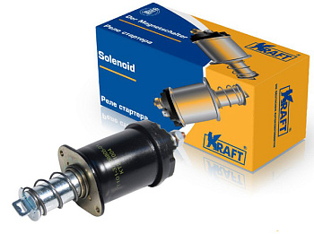 Реле стартера ВАЗ-2101 (втягивающее) н/о (KRAFT) КТ-201004