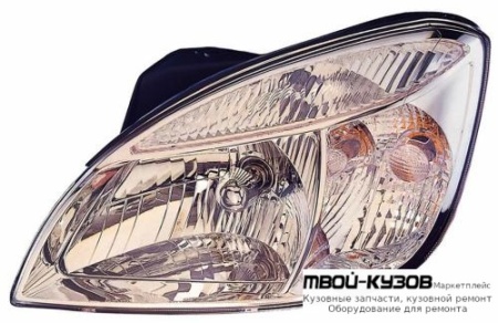 ФАРА ЛЕВАЯ СТОРОНА С КОРРЕКТОР (DEPO) для KIA RIO III (2005-)
