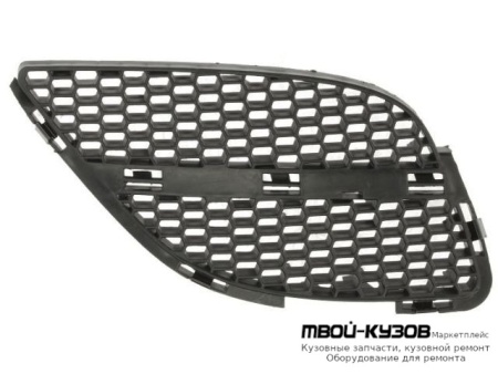 РЕШЕТКА РАДИАТОРА ПРАВАЯ СТОРОНА БЕЗ МОЛДИНГ ЧЁРНЫЙ (ТАЙВАНЬ) для Nissan ALMERA N16E (2002-)
