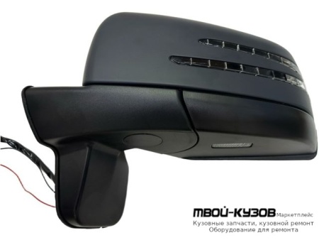 ЗЕРКАЛО ЛЕВАЯ СТОРОНА ЭЛЕКТР С ПОДОГРЕВОМ УКАЗАТЕЛЬ ПОВОРОТА ПОДСВЕТ АВТОСКЛАДЫВ SIDE ASSIST (ASPHERICAL) (КИТАЙ) для Mercedes W463 (1992-) GELENDEWAGEN