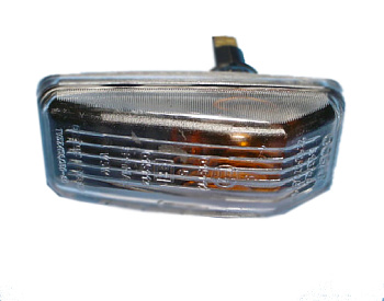 Повторитель поворота ВАЗ-2110 белый (Рекардо) в сборе (в уп.)