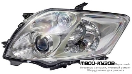 ФАРА ЛЕВАЯ СТОРОНА ПОД КОРРЕКТОР (DEPO) для Toyota AURIS (2007-)