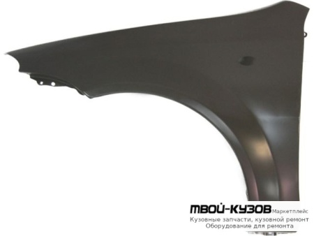 КРЫЛО ПЕРЕДНИЙ ЛЕВАЯ СТОРОНА (ХЭТЧБЭК) С ОТВ ПОД ПОВТОРИТЕЛЬ (КИТАЙ) для Chevrolet LACETTI (2004-) / DAEWOO NUBIRA (2004-)