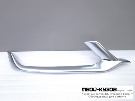 МОЛДИНГ ПОД ФАРУ ПРАВАЯ СТОРОНА ХРОМ (КИТАЙ) для Geely COOLRAY (2019-)