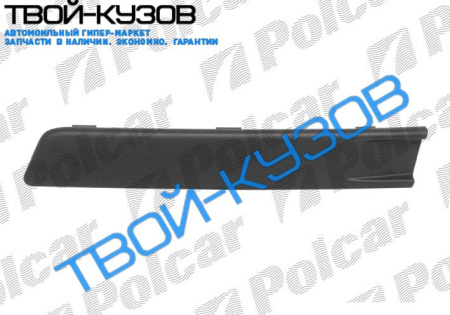 PASSAT B6 05- МОЛДИНГ ПЕРЕДНЕГО БАМПЕРА ПРАВЫЙ