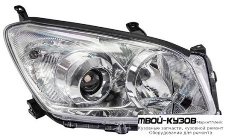 ФАРА ПРАВАЯ СТОРОНА ПОД КОРРЕКТОР (DEPO) для Toyota RAV4 (2006-)