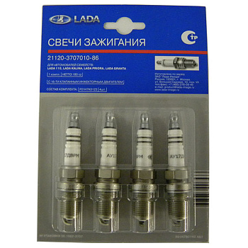 Свечи ВАЗ-2112 16кл. (АвтоВАЗ) в уп.